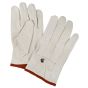 Standard-Duty Grain Cowhide Ropers Gloves, Oil & Water Resistant