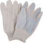 Standard-Duty Split Cowhide Palm Work Gloves, Knit Wrist
