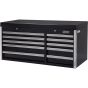 41" 10-Drawer Industrial Tool Chest, Double Wall Steel, Black