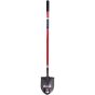 12-Gauge Carbon Steel Round Point Shovel, Fibreglass Handle