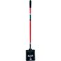 Heavy-Duty Square Shovel, 12-Gauge Carbon Steel, 47.5" Fibreglass