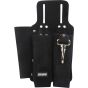 3-Pocket Leather Lineman's Tool Pouch, Vented Bottom