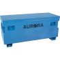Boîte à outils de chantier en acier 60", bleue, rangement robuste
