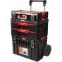Arx® 3-Piece Rolling Toolbox Base Set, 25.2" x 19" x 42.4", Black