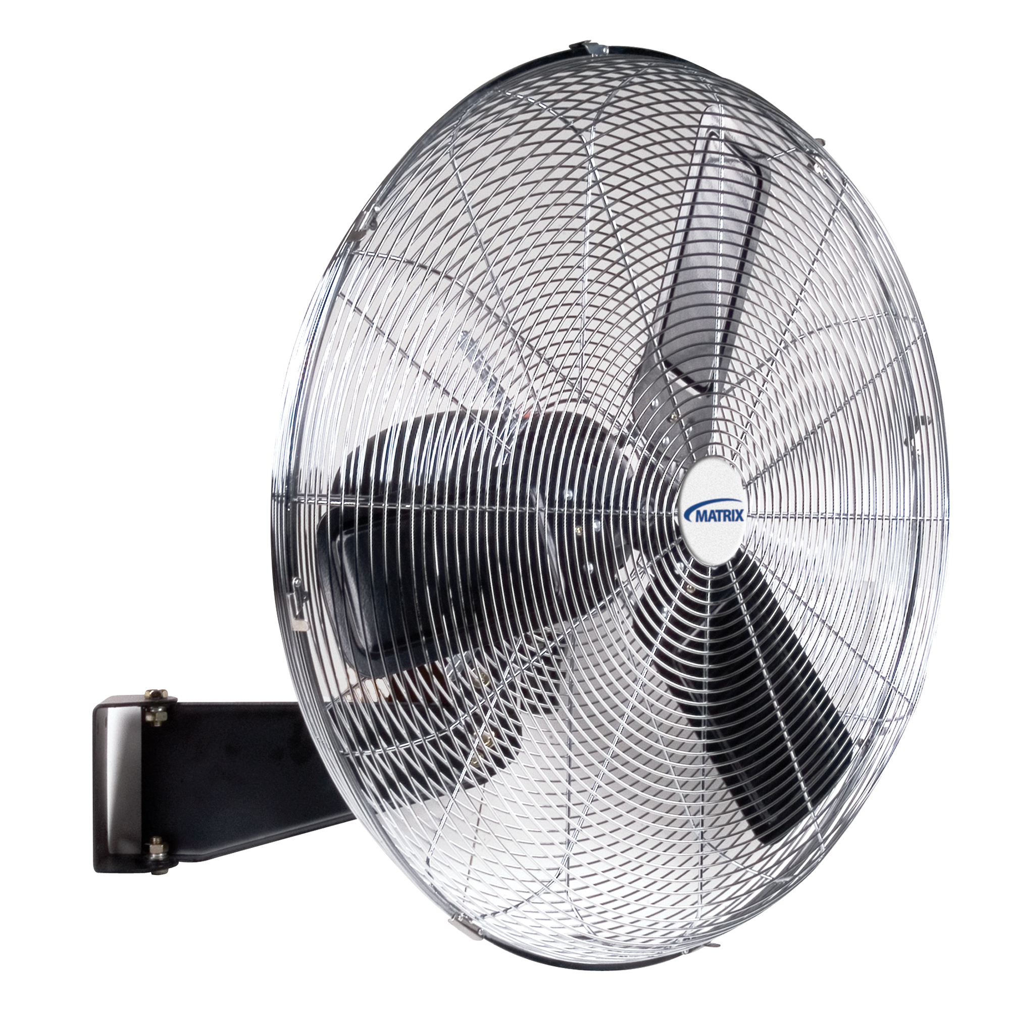 26" Industrial 3-Speed Air Circulating Fan, Wall/Pedestal Mount