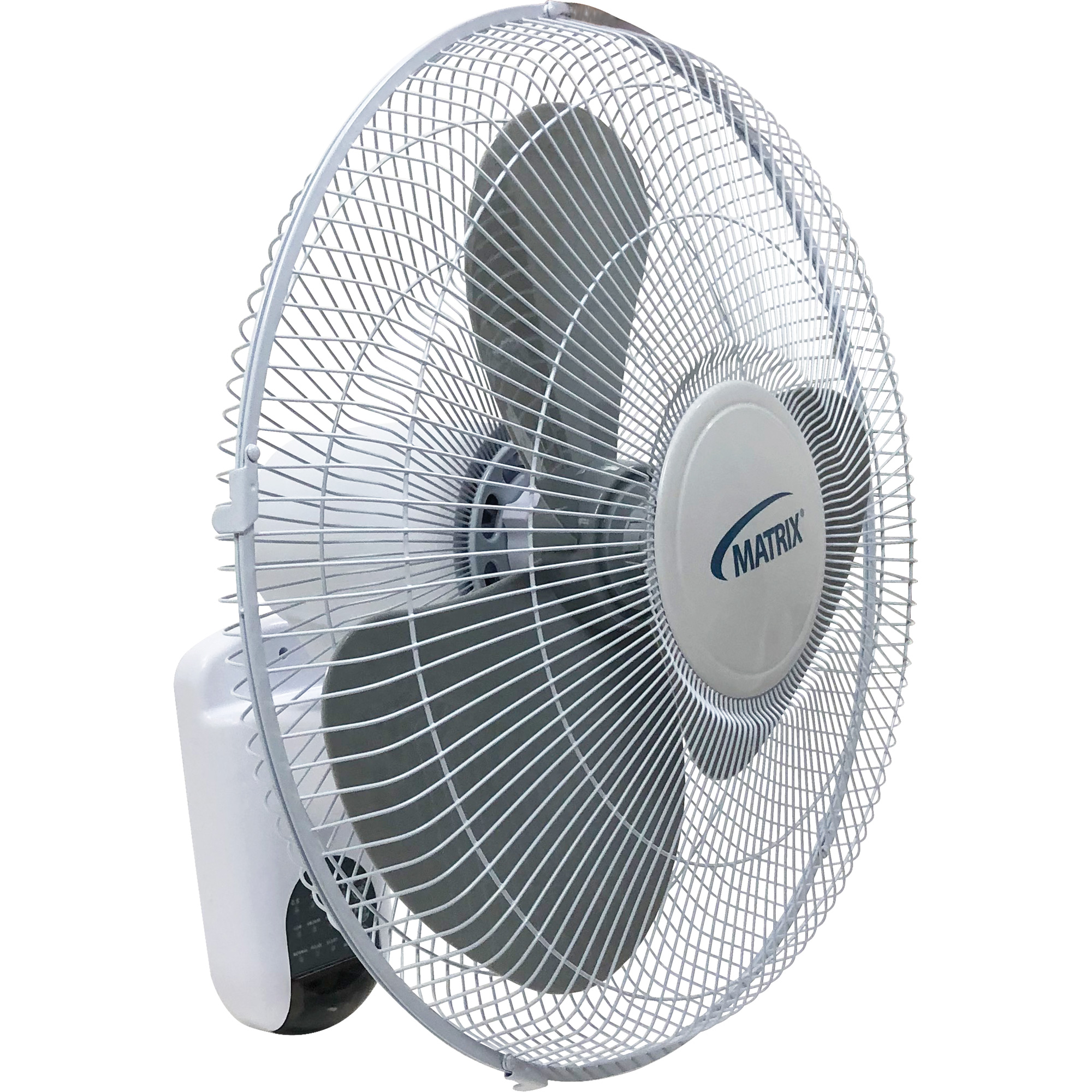 Commercial 16" Wall Mount Oscillating Fan, 3-Speed