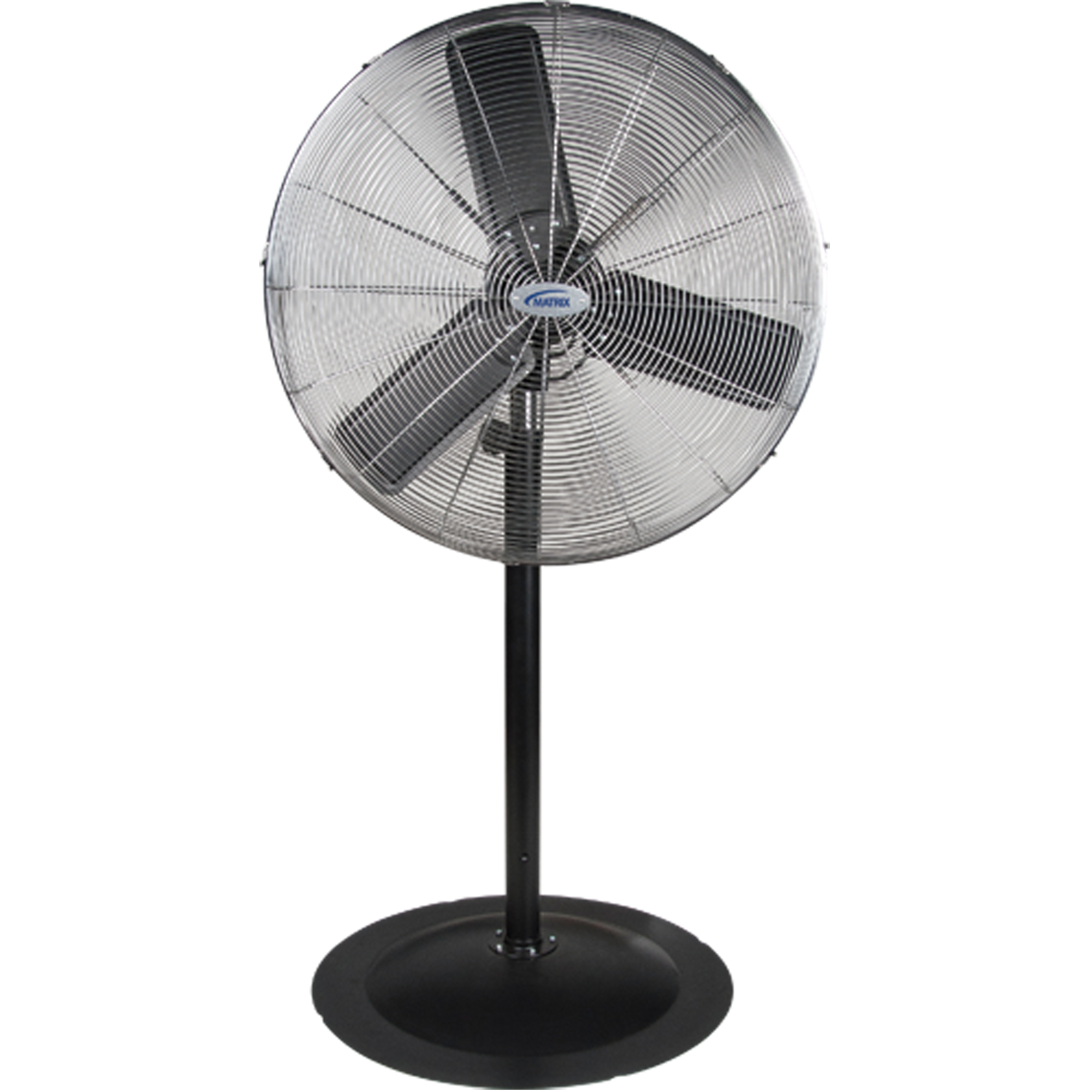 26" Industrial 2-Speed Air Circulating Fan, Adjustable Height