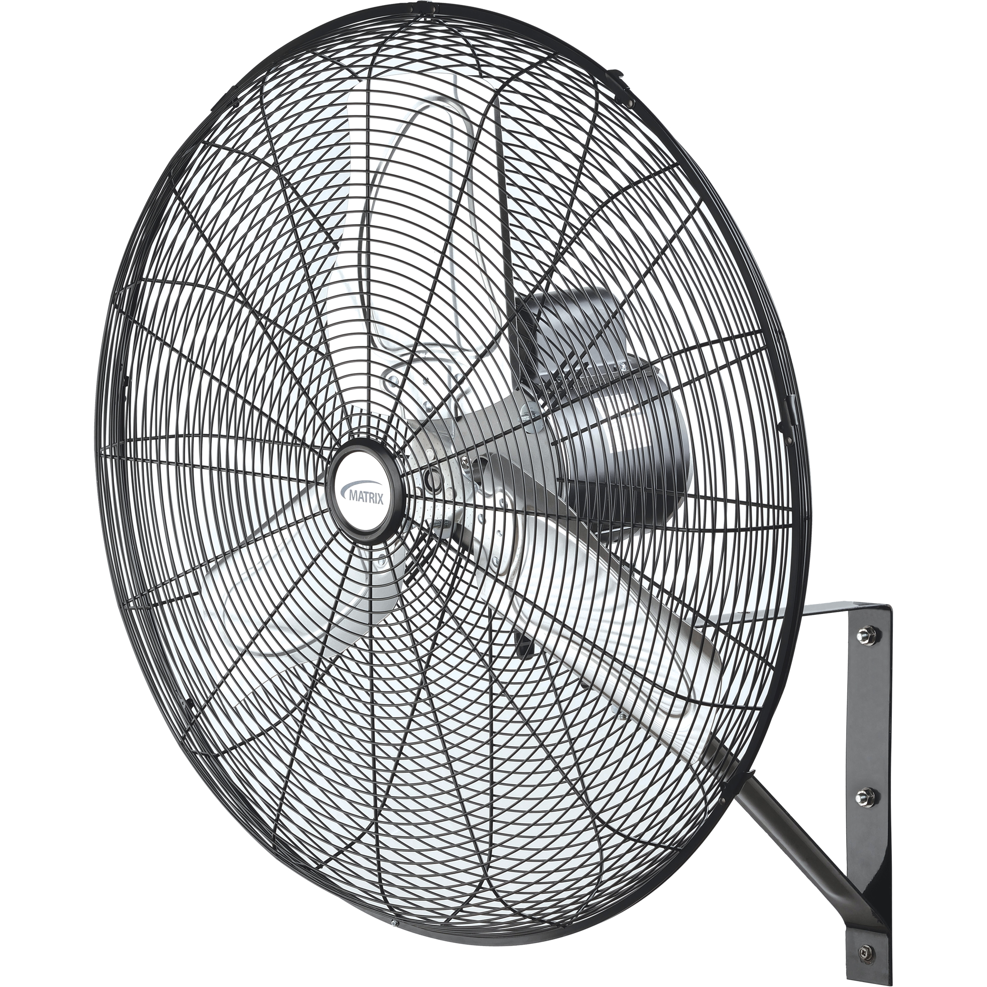 24" Industrial 2-Speed Non-Oscillating Wall Fan