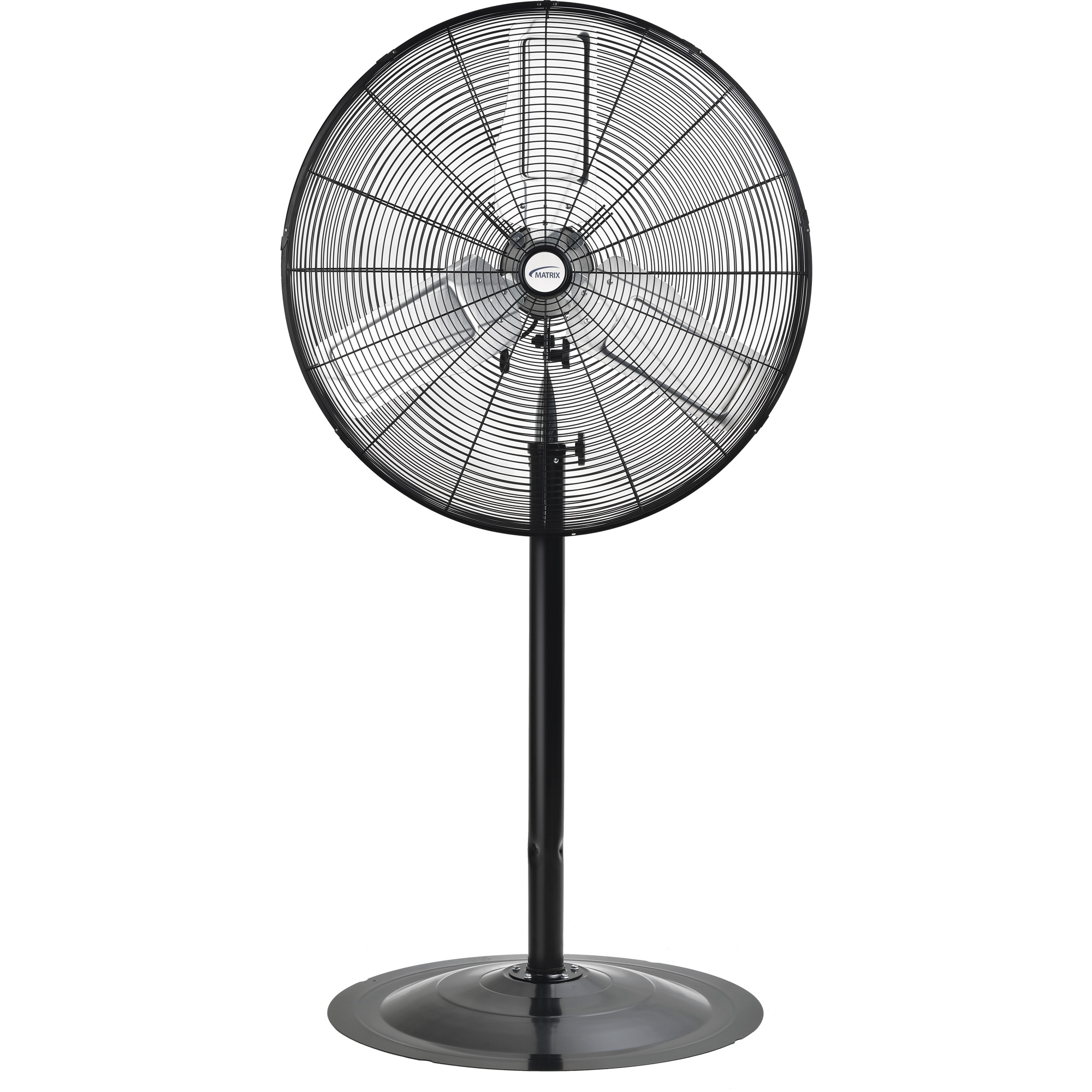 Heavy-Duty 30" 2-Speed Non-Oscillating Pedestal Fan