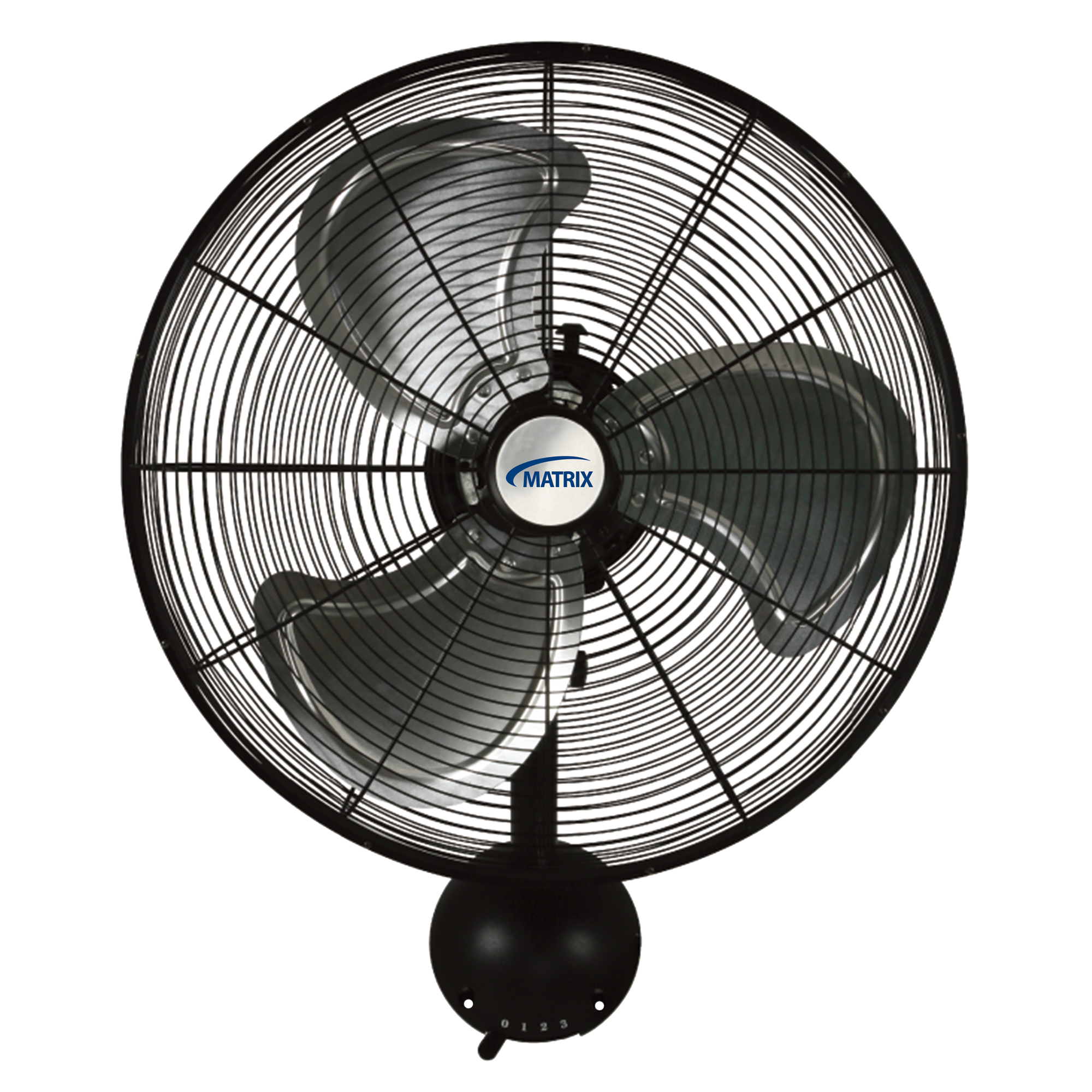 20" Industrial High-Velocity 3-Speed Oscillating Wall Fan