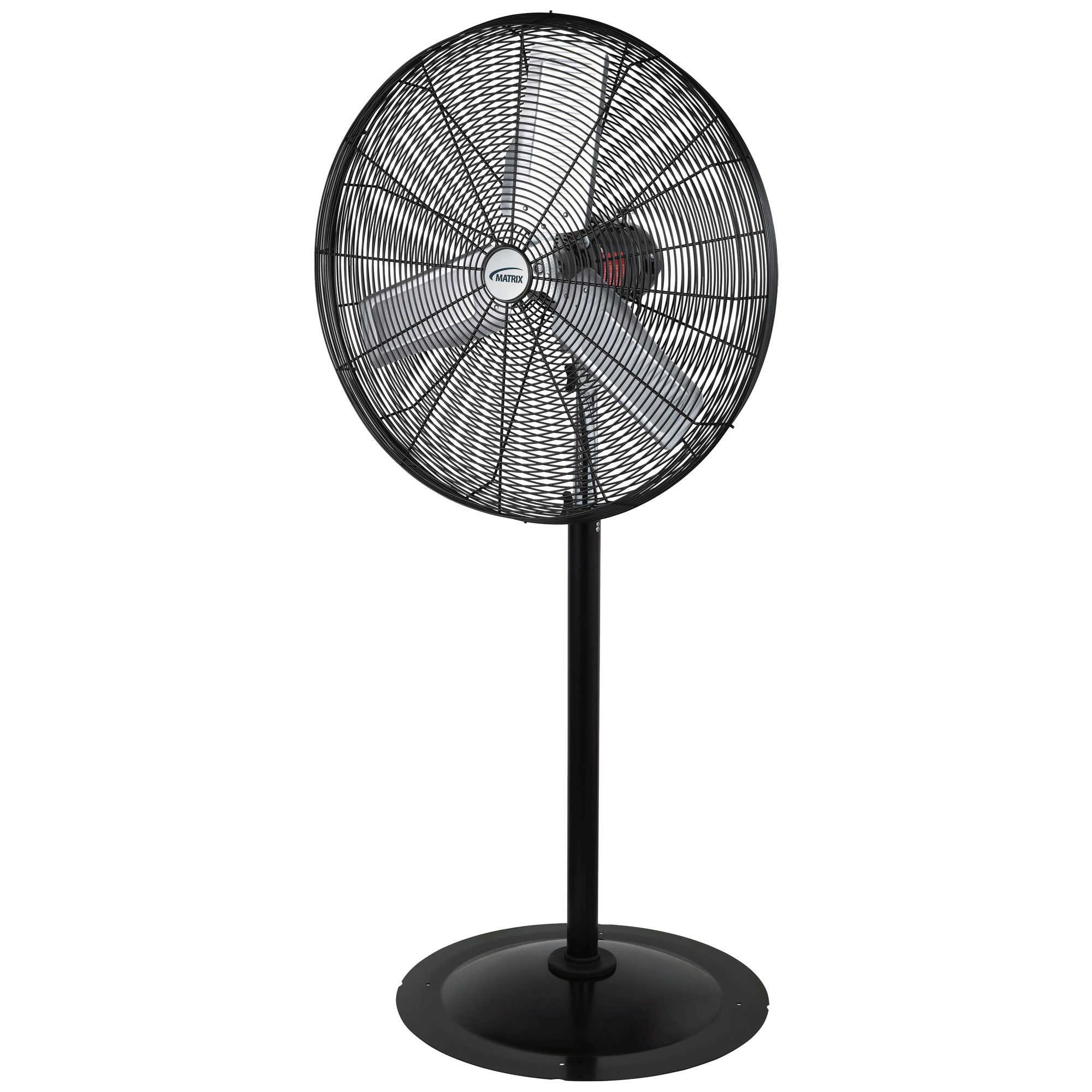 Heavy-Duty 30" Oscillating Pedestal Fan, 3-Speed