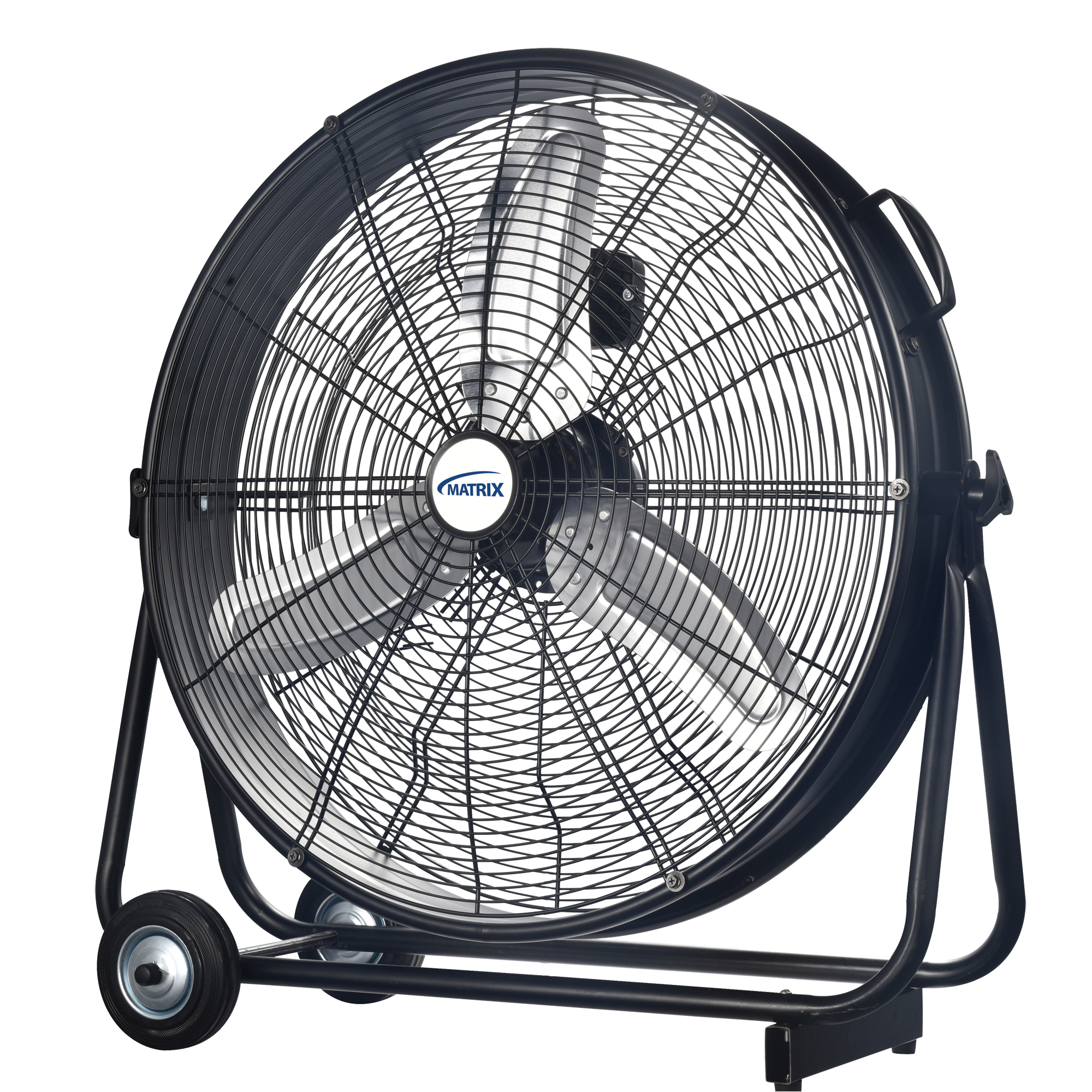 24" Direct-Drive Slim Drum Fan, 3-Speed, Light Industrial