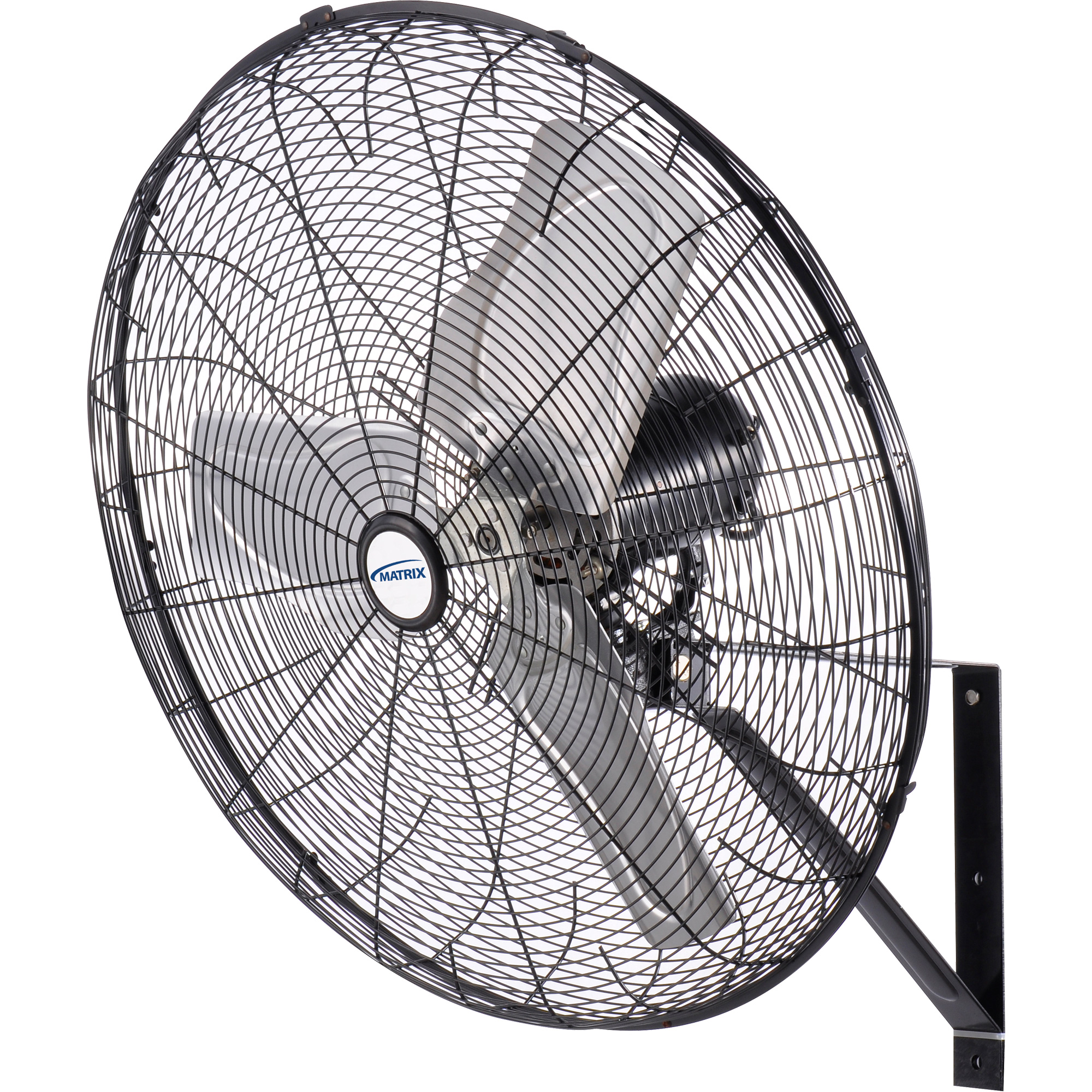 30" Industrial Waterproof Oscillating Wall Fan, 3-Speed
