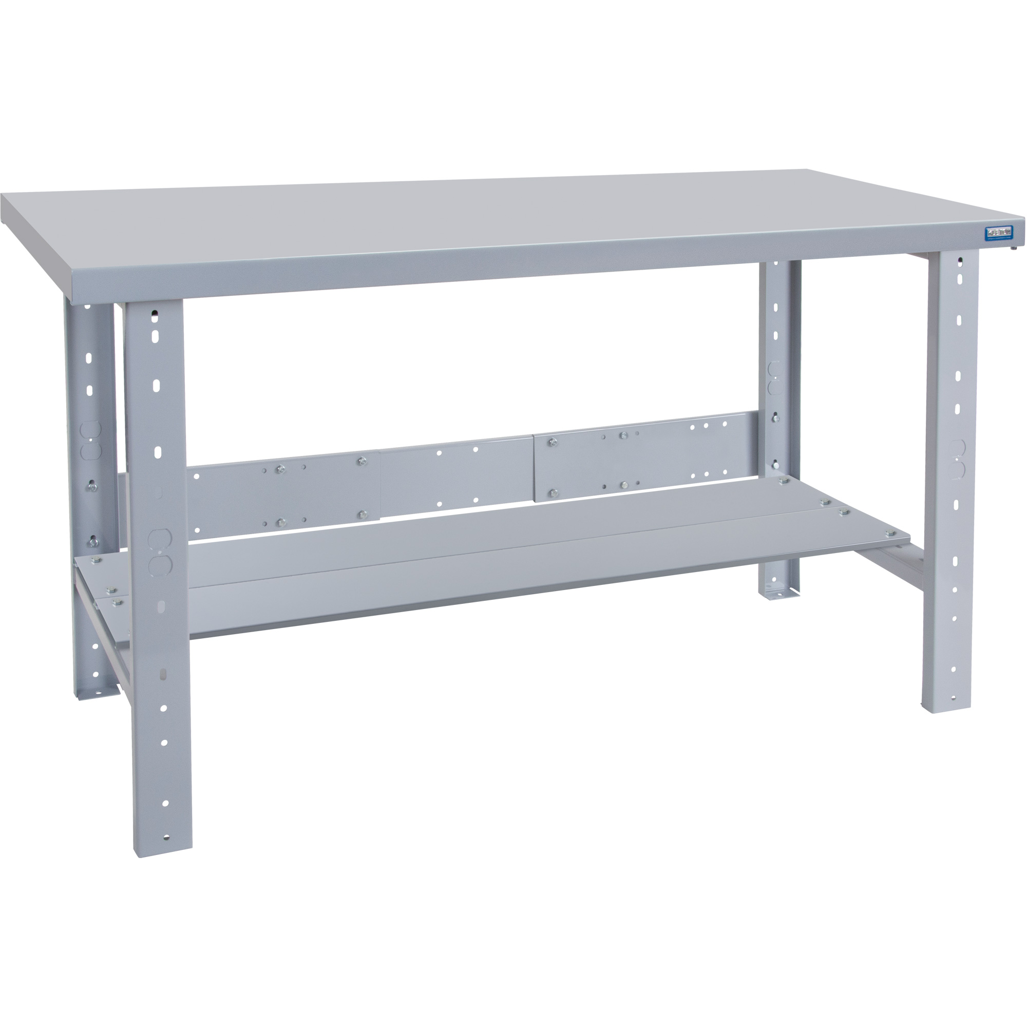 Industrial Workbench, 72" W x 30" D, 2500 lbs Capacity