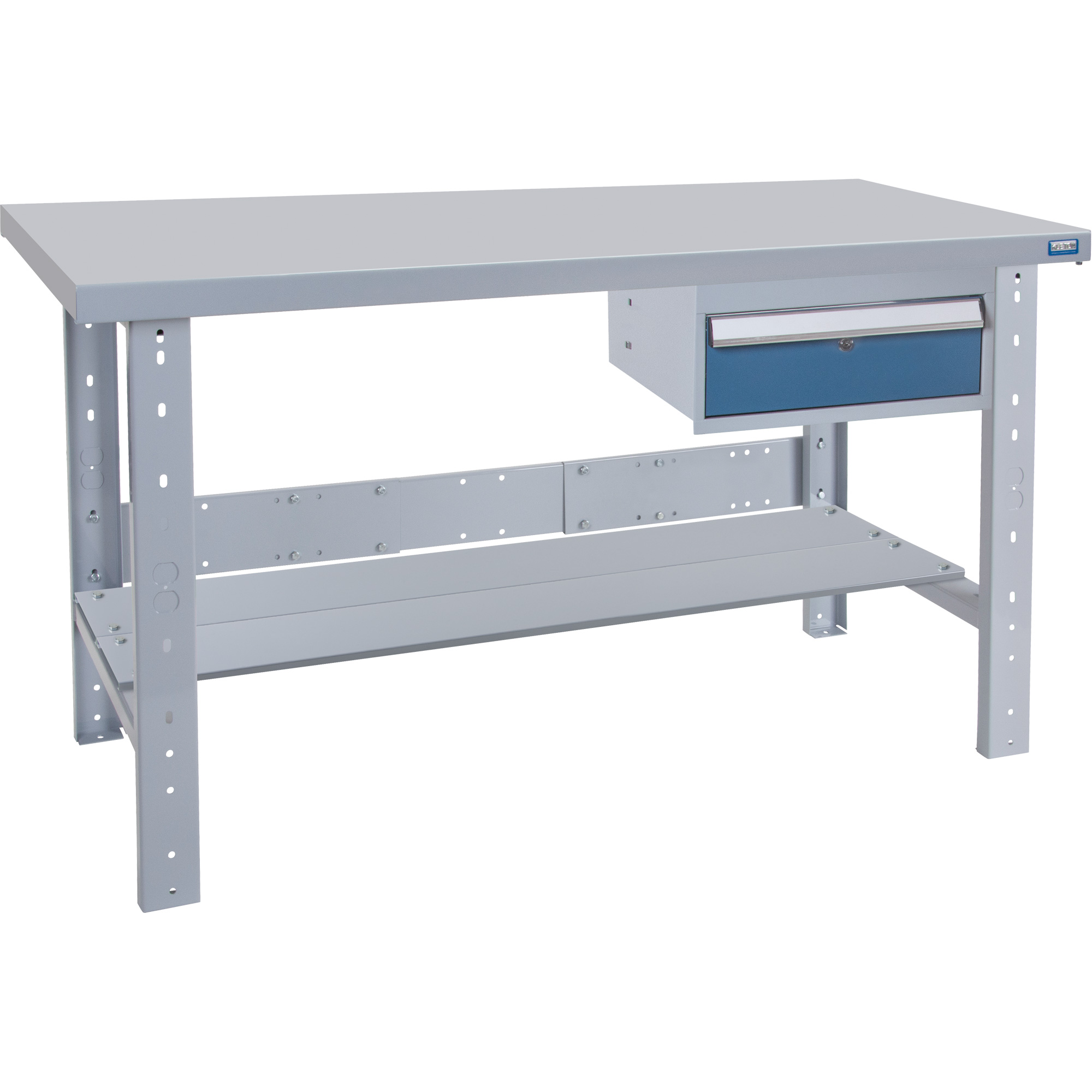 Industrial Workbench, 72" W x 30" D, 2500 lbs Capacity