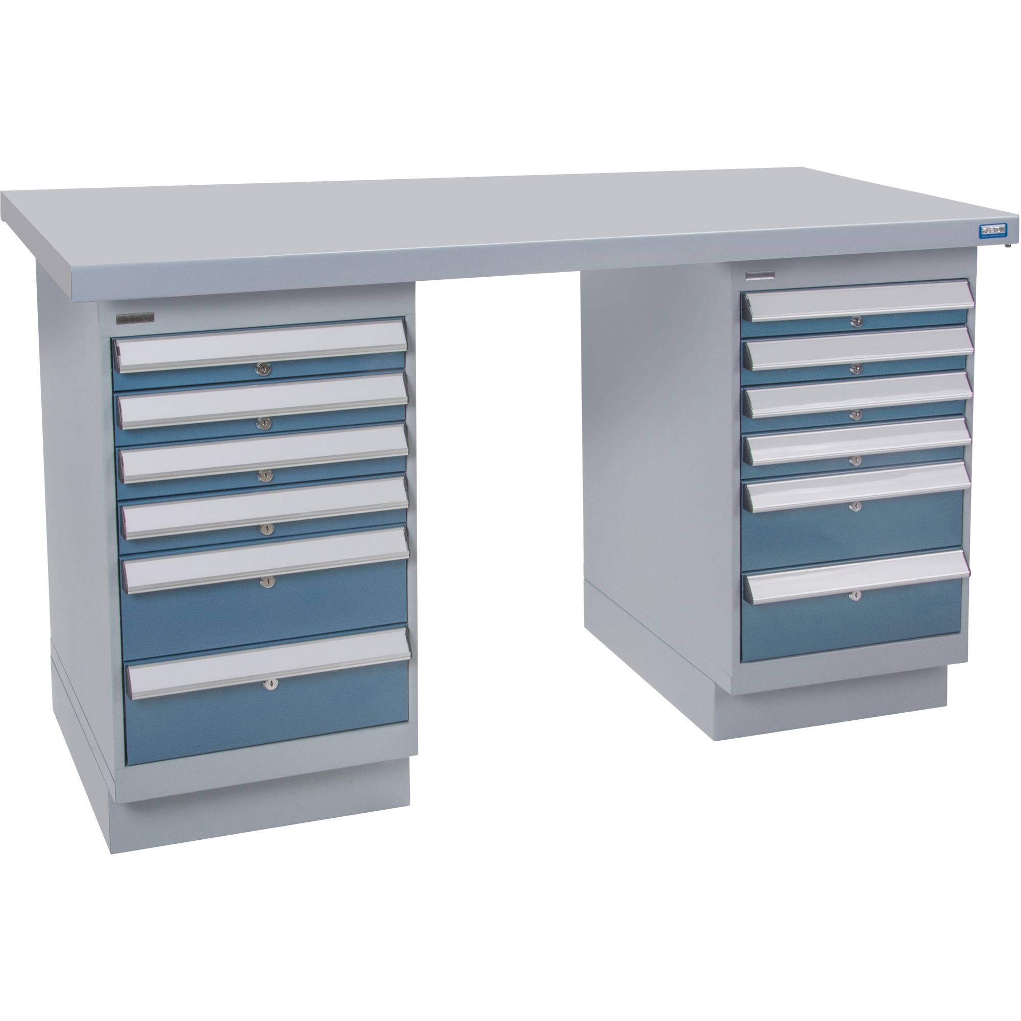 Industrial Workbench, 72" W x 30" D, 2500 lbs Capacity