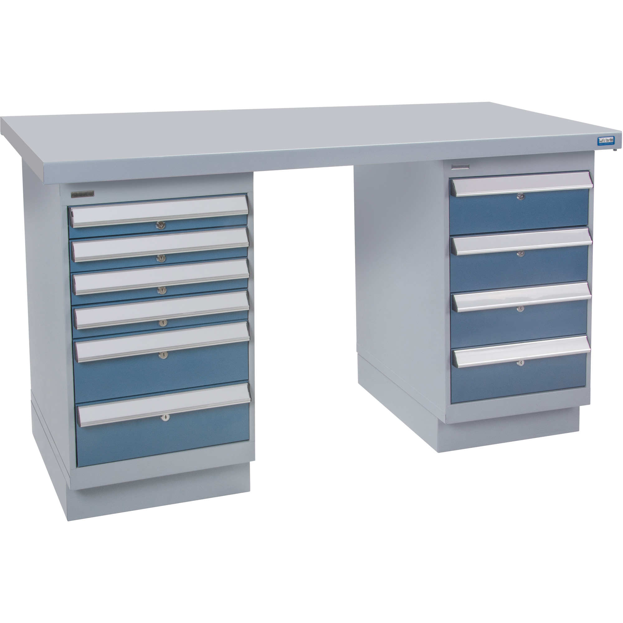 Industrial Workbench, 72" W x 30" D, 2500 lbs Capacity