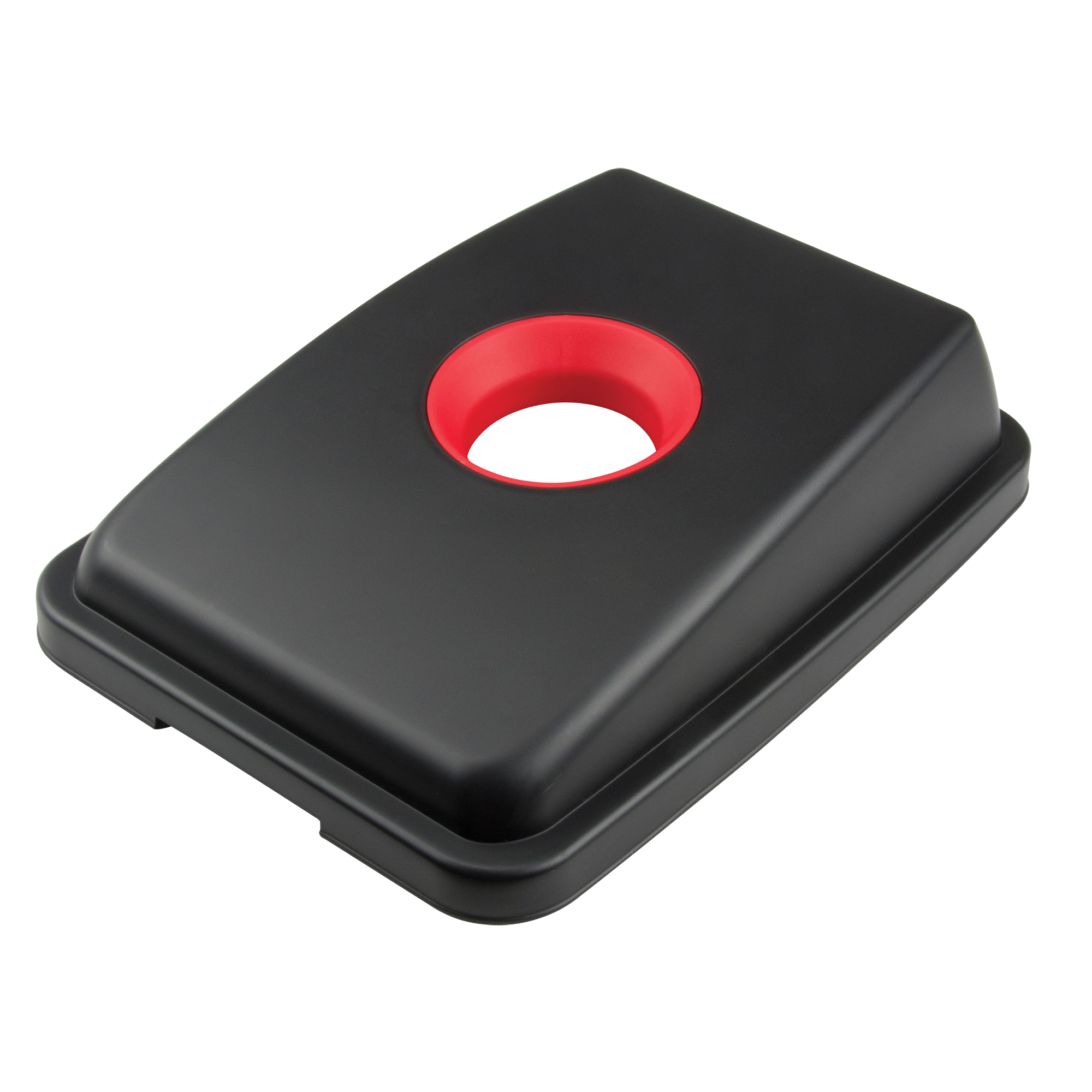 Couvercle ouvert pour classification des déchets, plastique, 17-1/4" x 12-1/2"