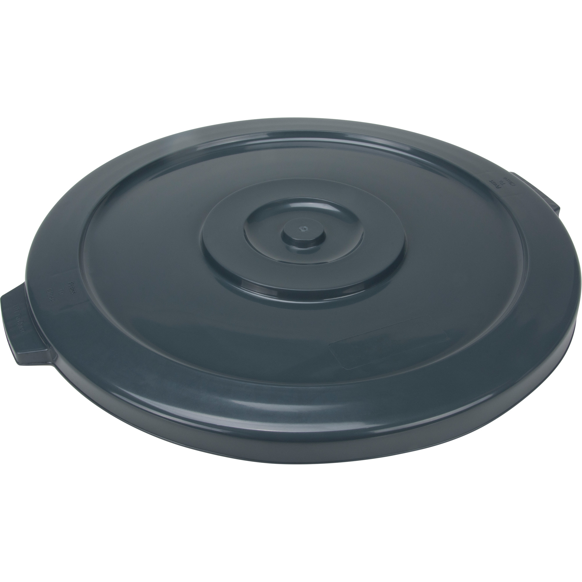 24" Flat Polyethylene Waste Container Lid