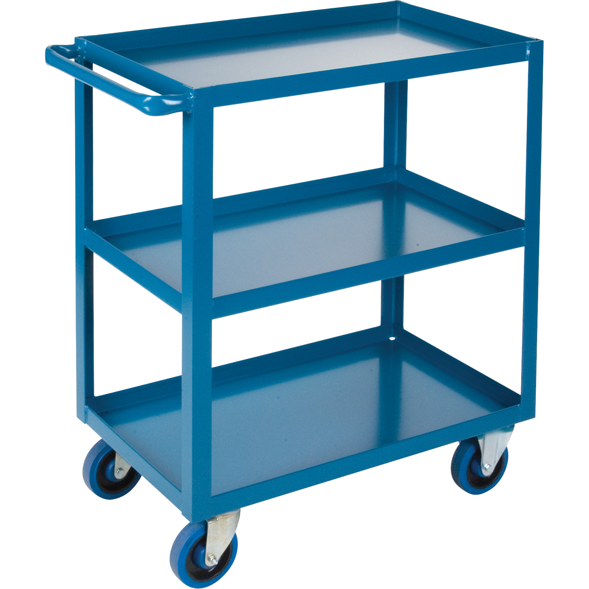 Heavy-Duty 3-Tier Shelf Cart, 18" W x 33" D, 1200 lbs