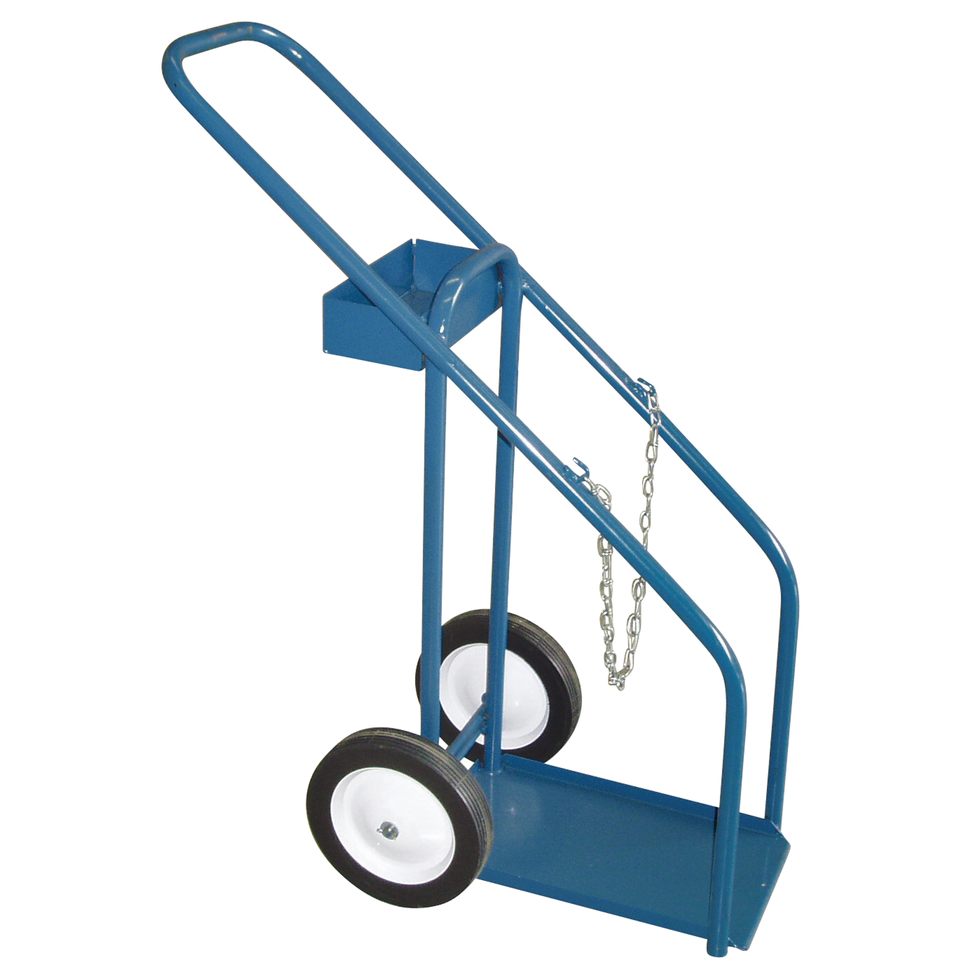 1000 lbs Gas Cylinder Cart, Semi-Pneumatic Wheels, 12" W x 16" L