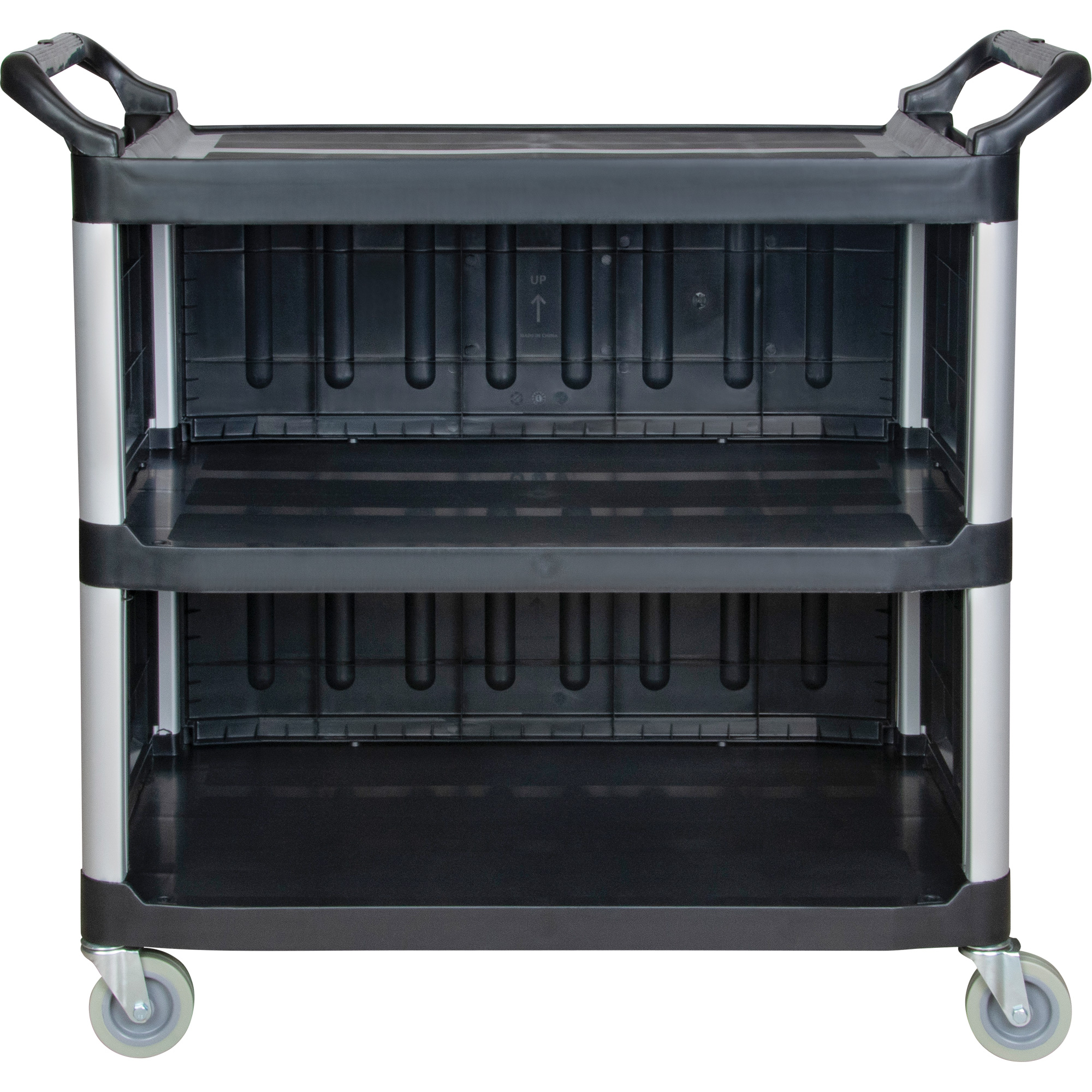 3-Tier Utility Cart, 250 lbs Capacity, 19.75" x 37.5"