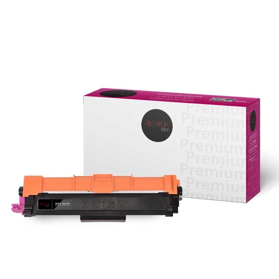 Cartouche de toner Nu-Tone magenta TN227M compatible