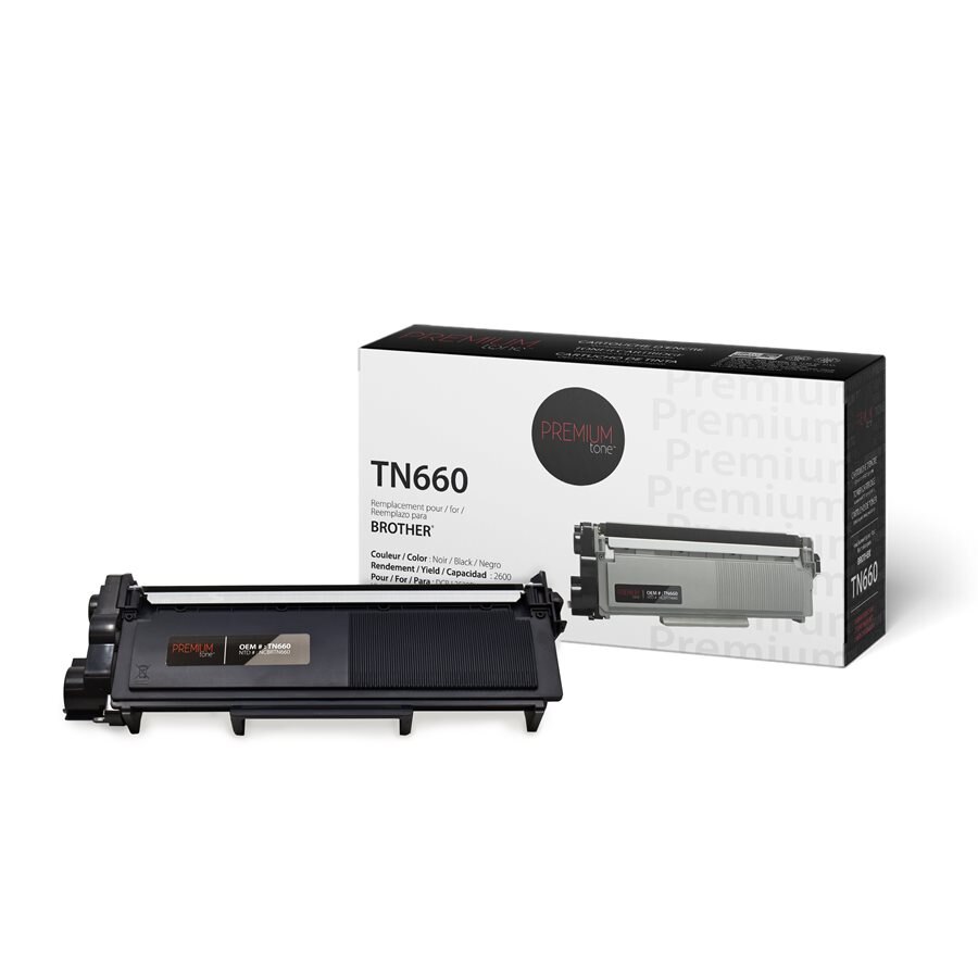 Cartouche de Toner Noir Compatible Brother TN660 – 2 600 pages