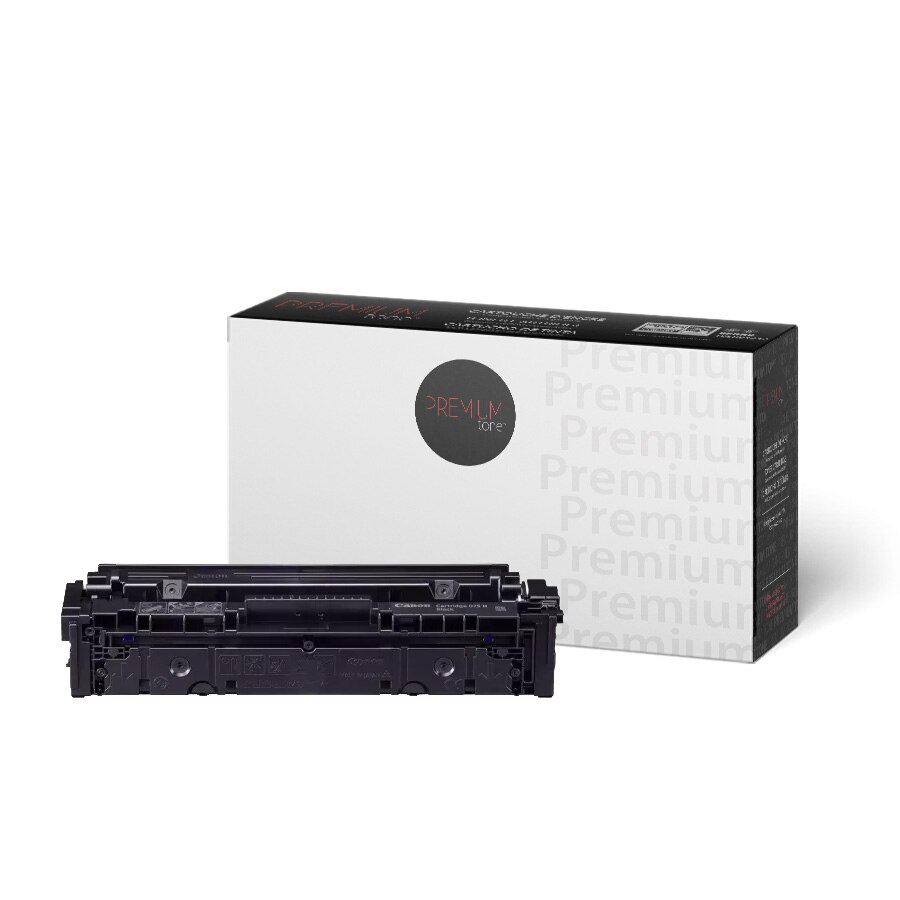 Premium Tone NCCA075HBK Toner Noir Haut Rendement pour Canon 075H