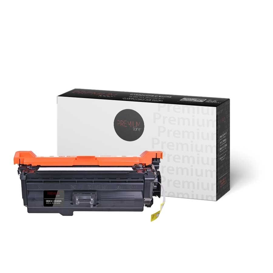 Cartouche de toner noir Premium Tone pour HP CE400A / 507A