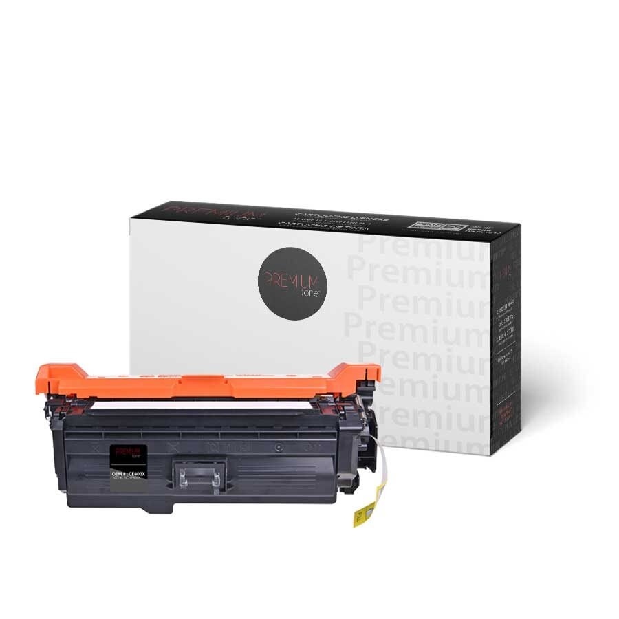 Cartouche de toner noir Premium Tone pour HP CE400X / 507X