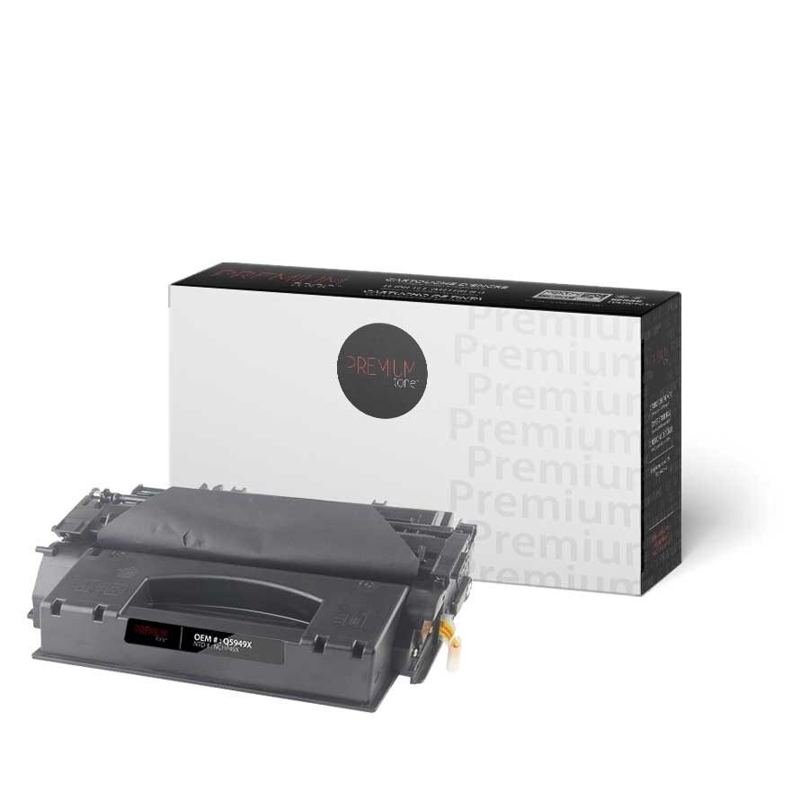 Cartouche de toner noir Premium Tone pour HP Q5949X / 49X, rendement de 6 000 pages