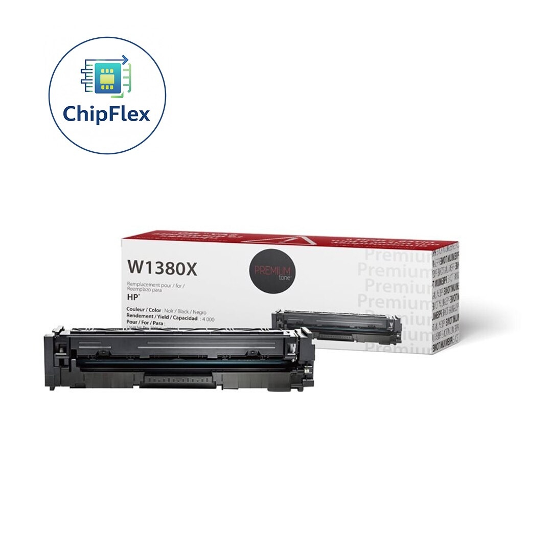 Cartouche de Toner Noir Nu-Tone HP W1380X/138X Rendement 4000 Pages