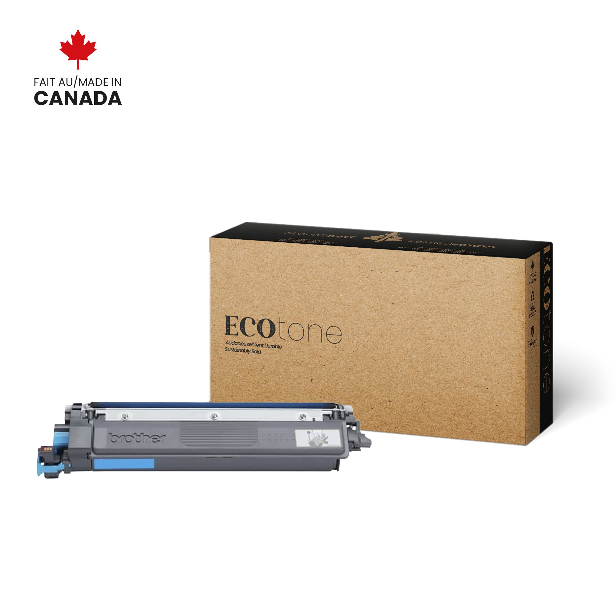Cartouche de toner cyan remanufacturisée pour Brother TN229XLC