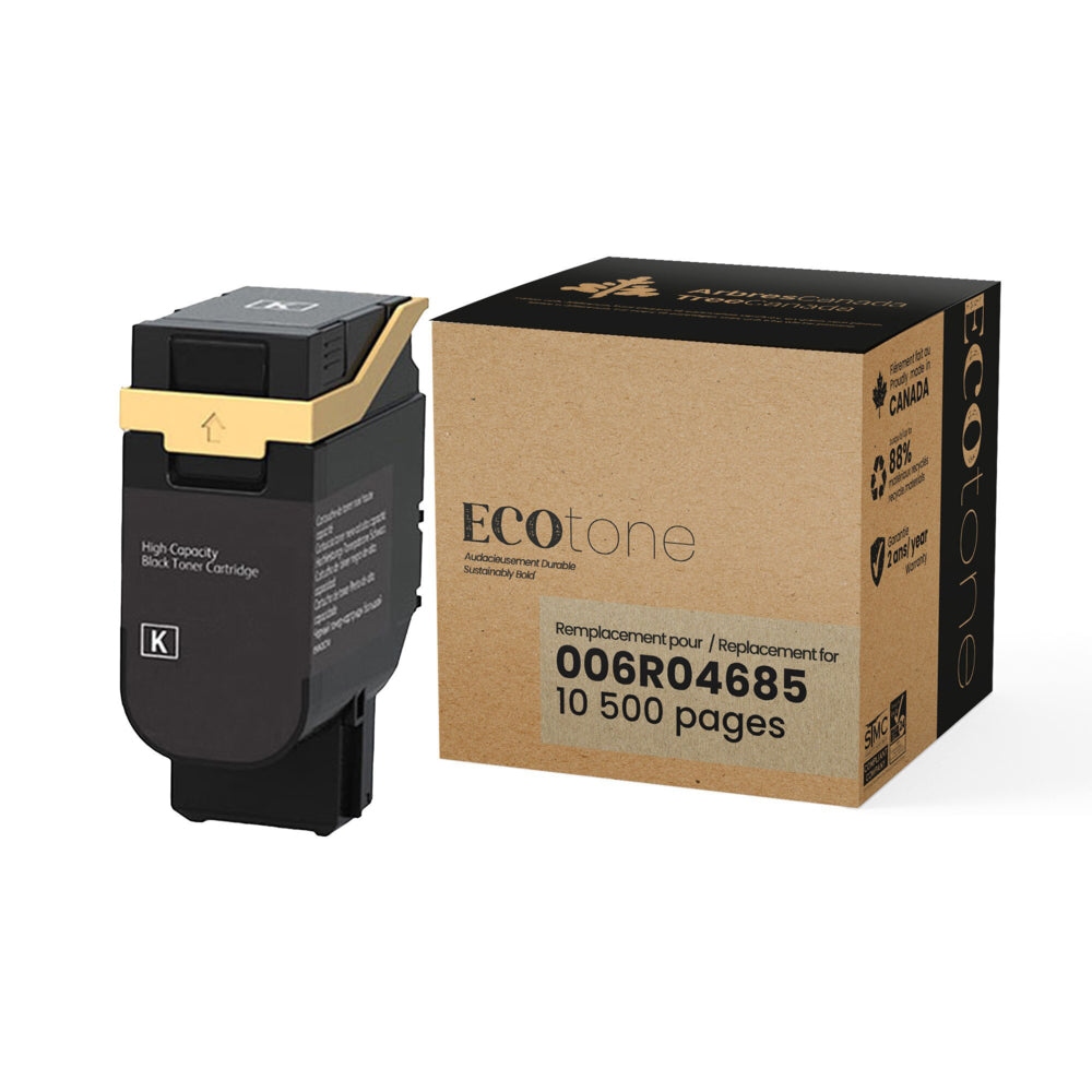 Cartouche de Toner Noir Rendement Élevé Reconditionné Ecotone RXE4685