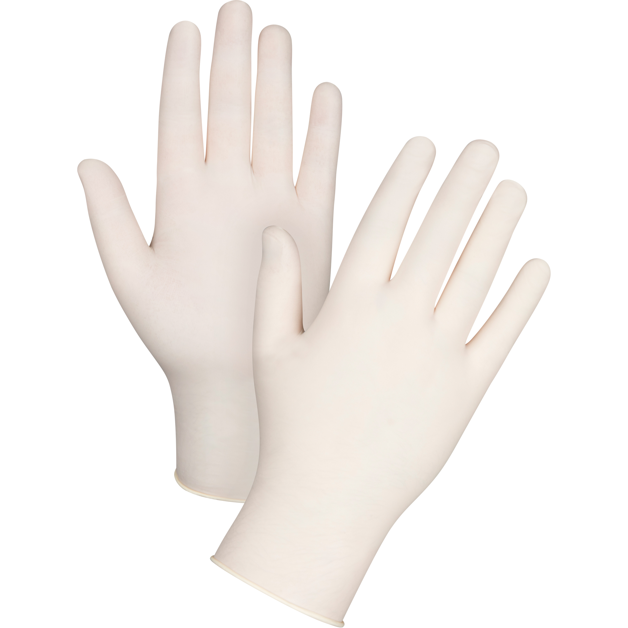 Latex Examination Gloves, 4-mil, Powder-Free, Small