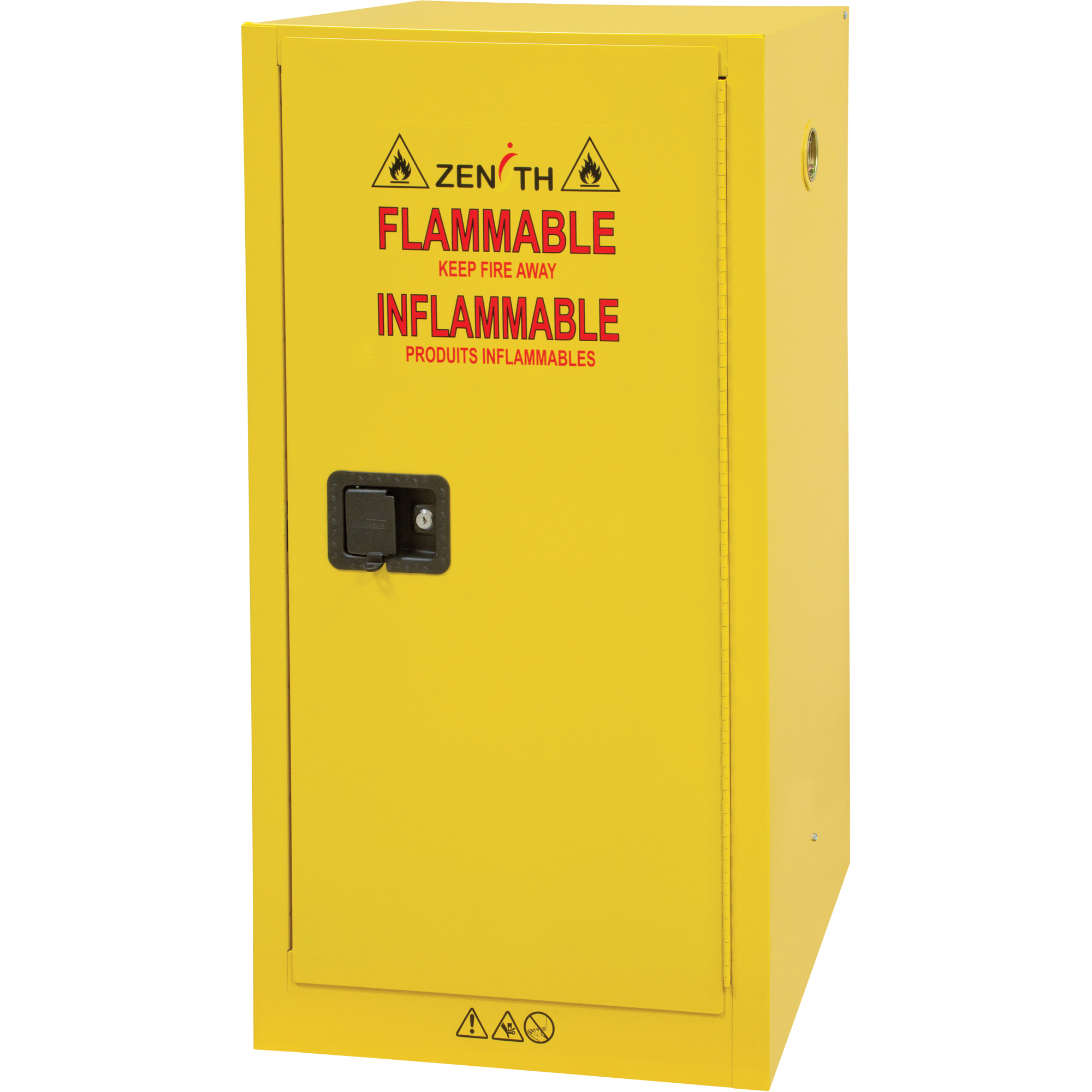 Armoire de Rangement pour Liquides Inflammables, 16 Gallons, à Fermeture Automatique
