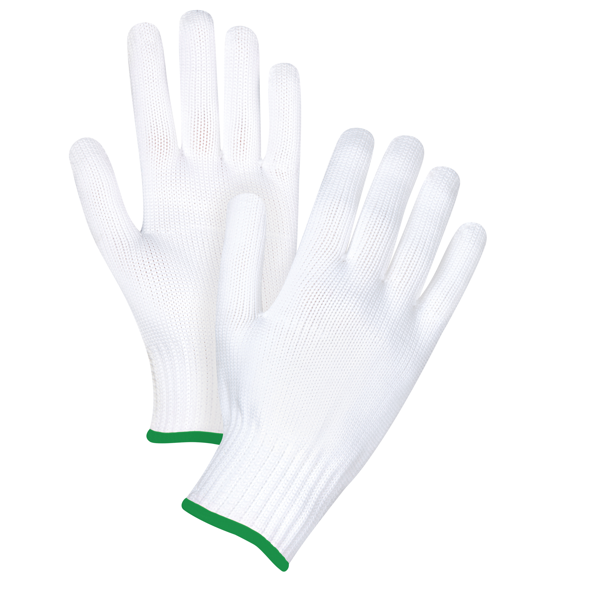 10 Gauge Polyester Seamless String Knit Gloves, Medium