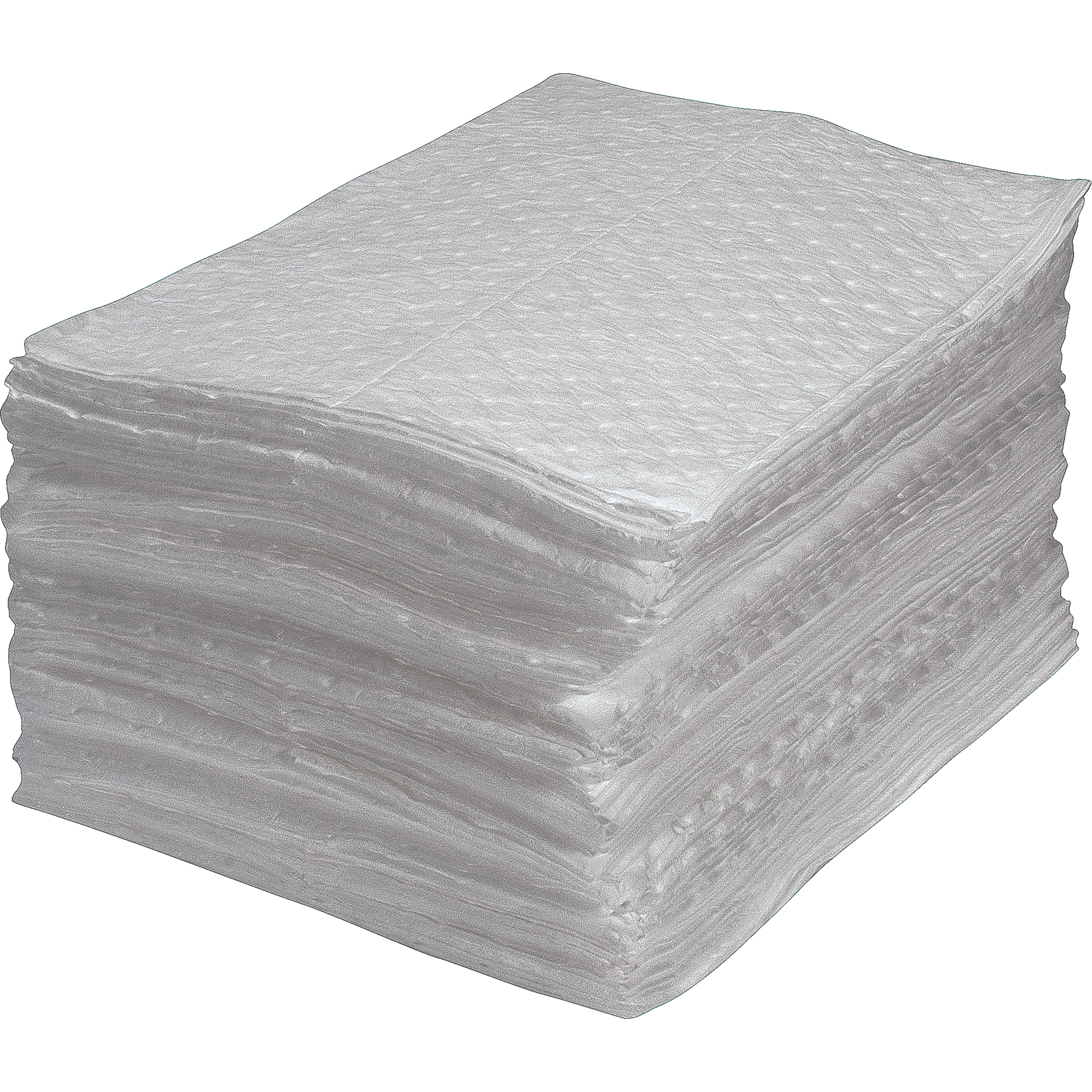 Oil Only Premium Fine Fibre Sorbent Pads, 15" x 17", 30 Gal