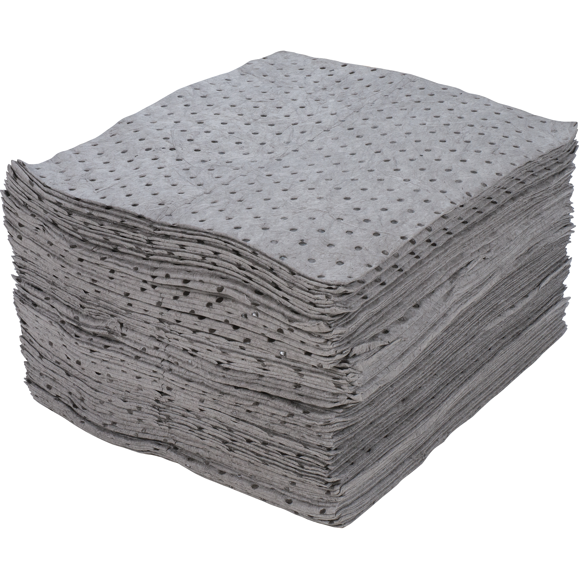 Premium Fine Fibre Universal Absorbent Pads, 15" x 17", 25 Gal.