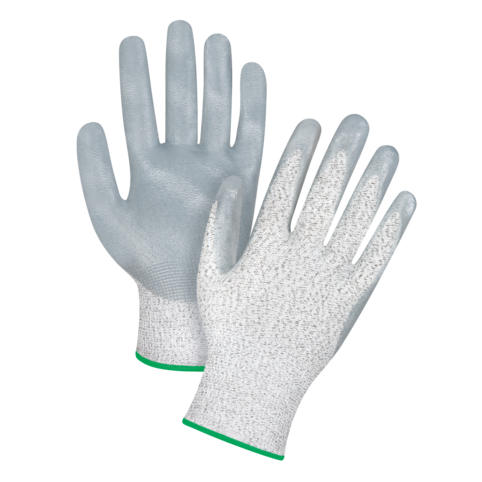 13 Gauge HPPE Nitrile Coated Cut-Resistant Gloves, ANSI A4, Medium