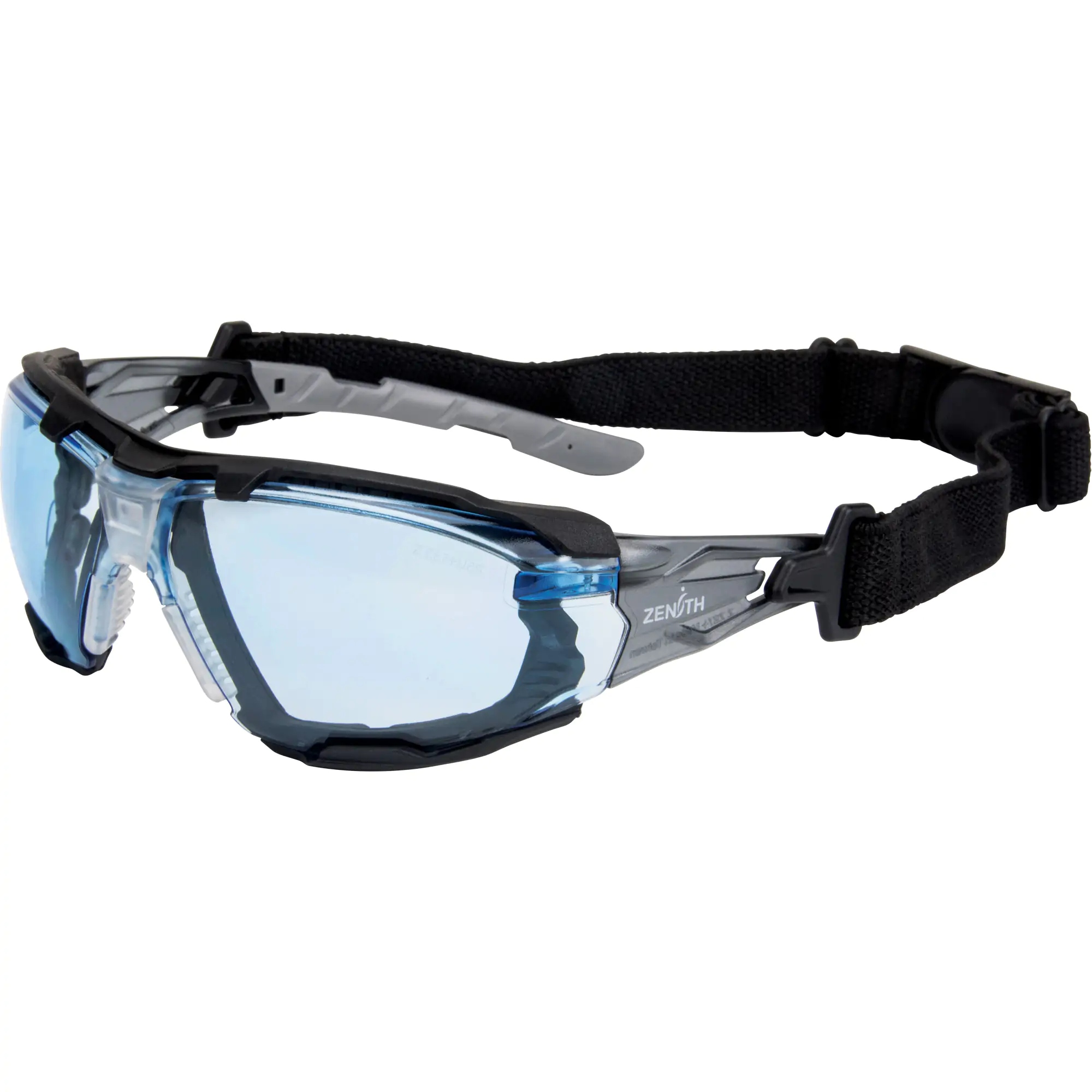 Z2900 Narrow Fit Safety Glasses, Blue, Anti-Scratch