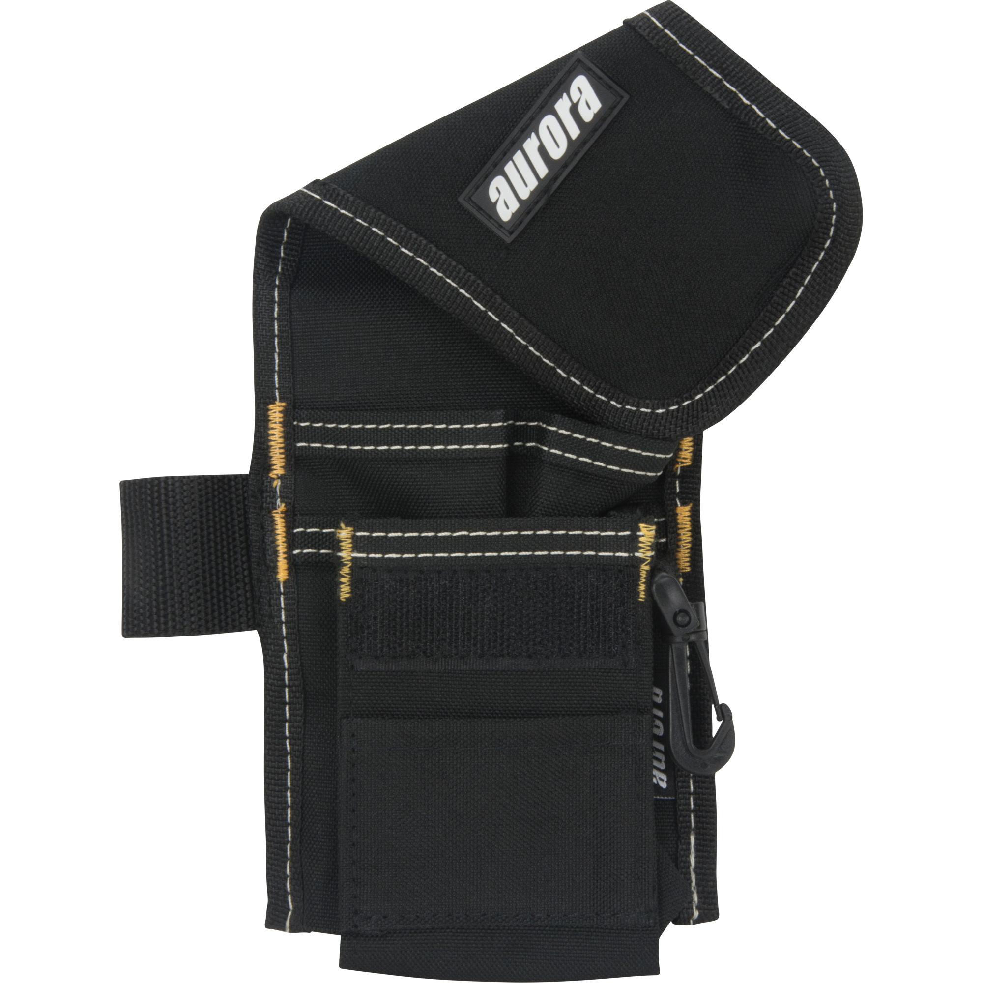 4-Pocket Polyester Multi-Purpose Tool Holder with Clip