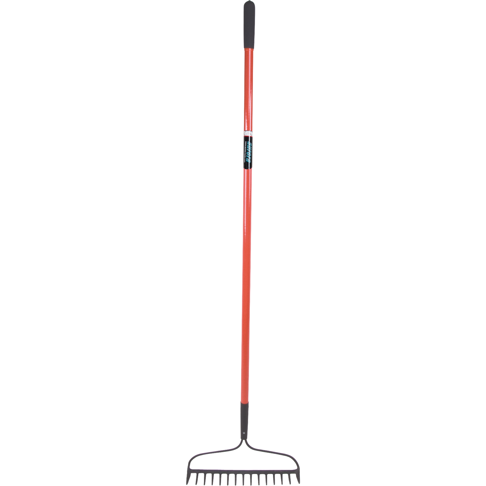 Heavy-Duty Bow Rake, 15 Tines, Fibreglass Handle