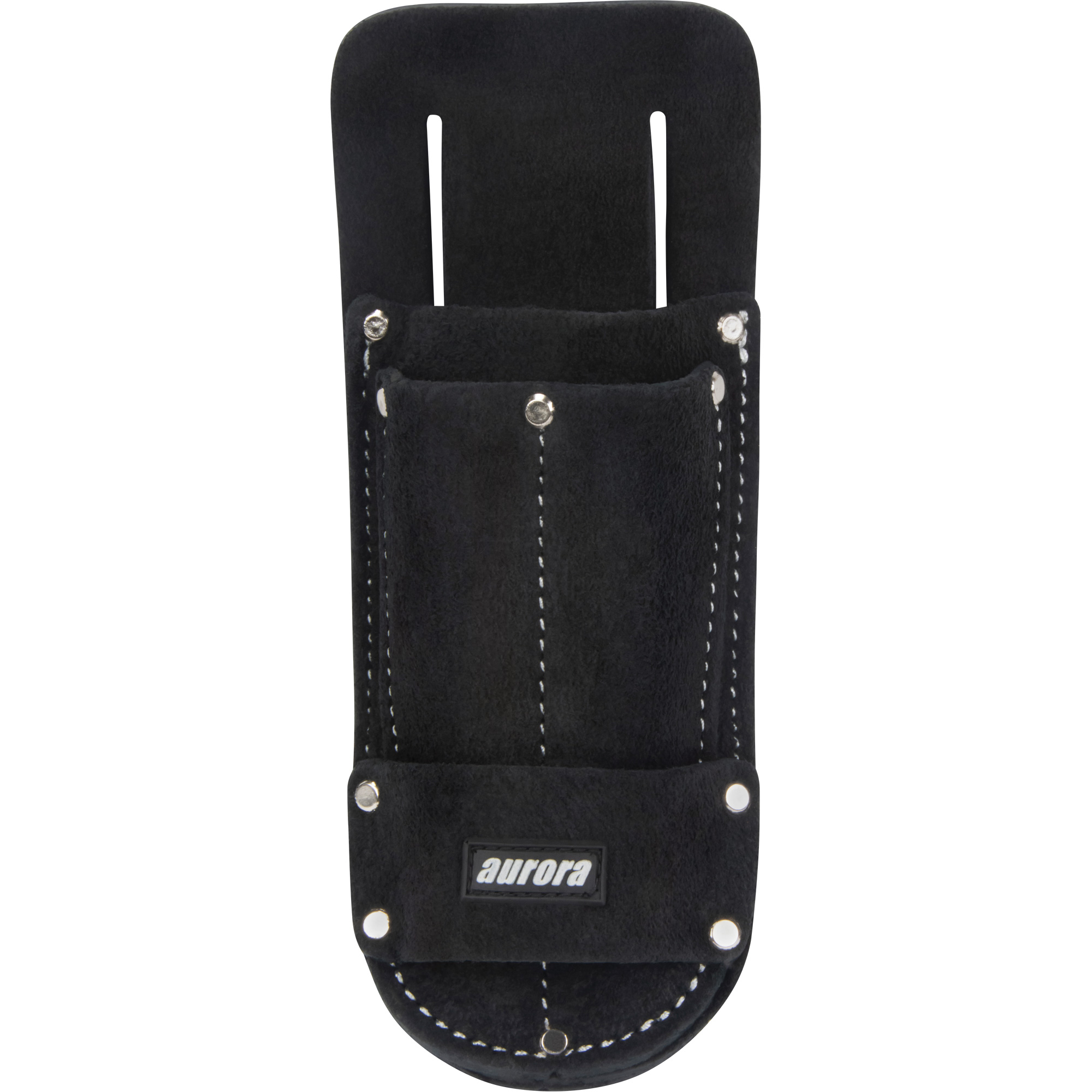 3-Pocket Leather Tool Pouch with Plier Holder