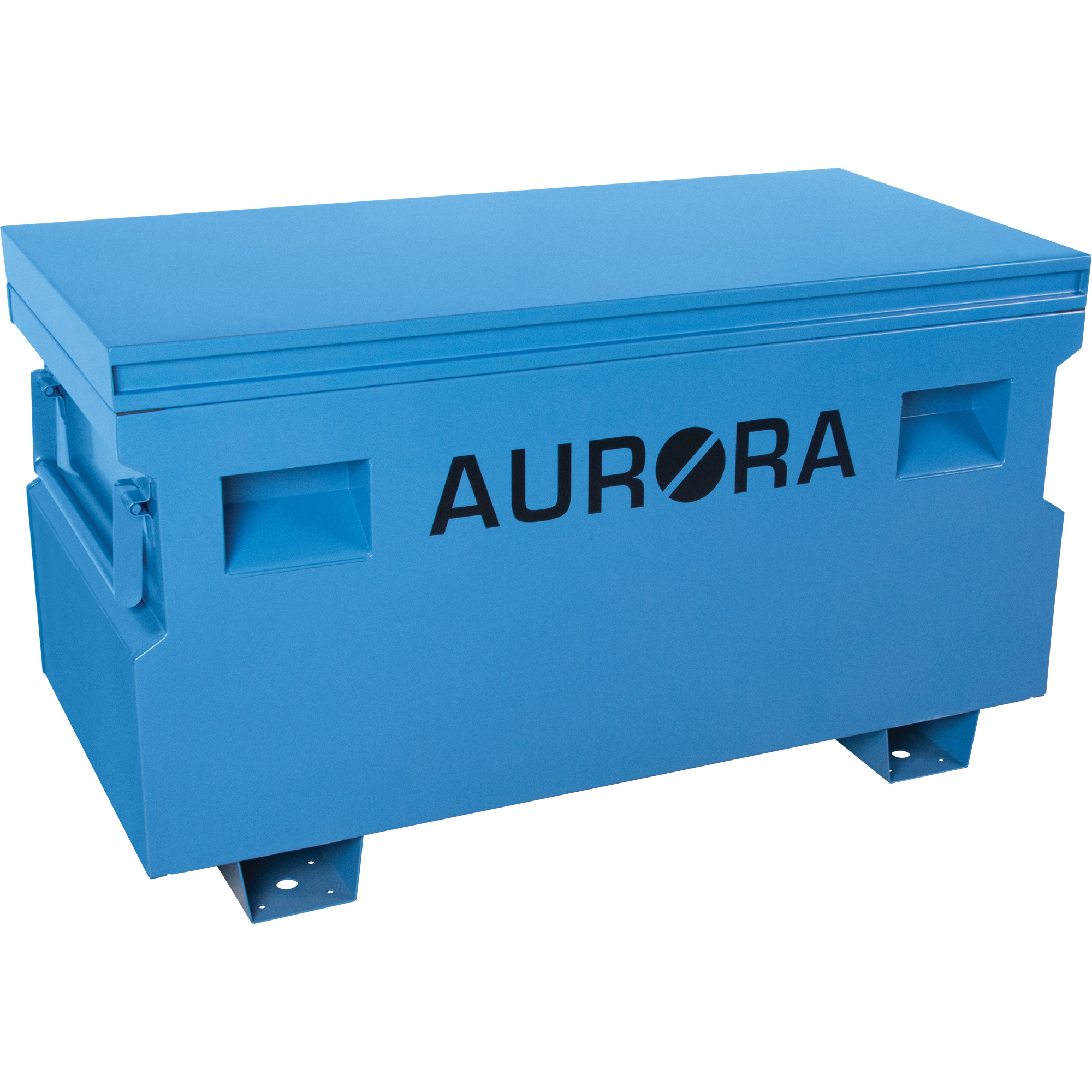 48" Heavy-Duty Steel Jobsite Tool Box, Blue