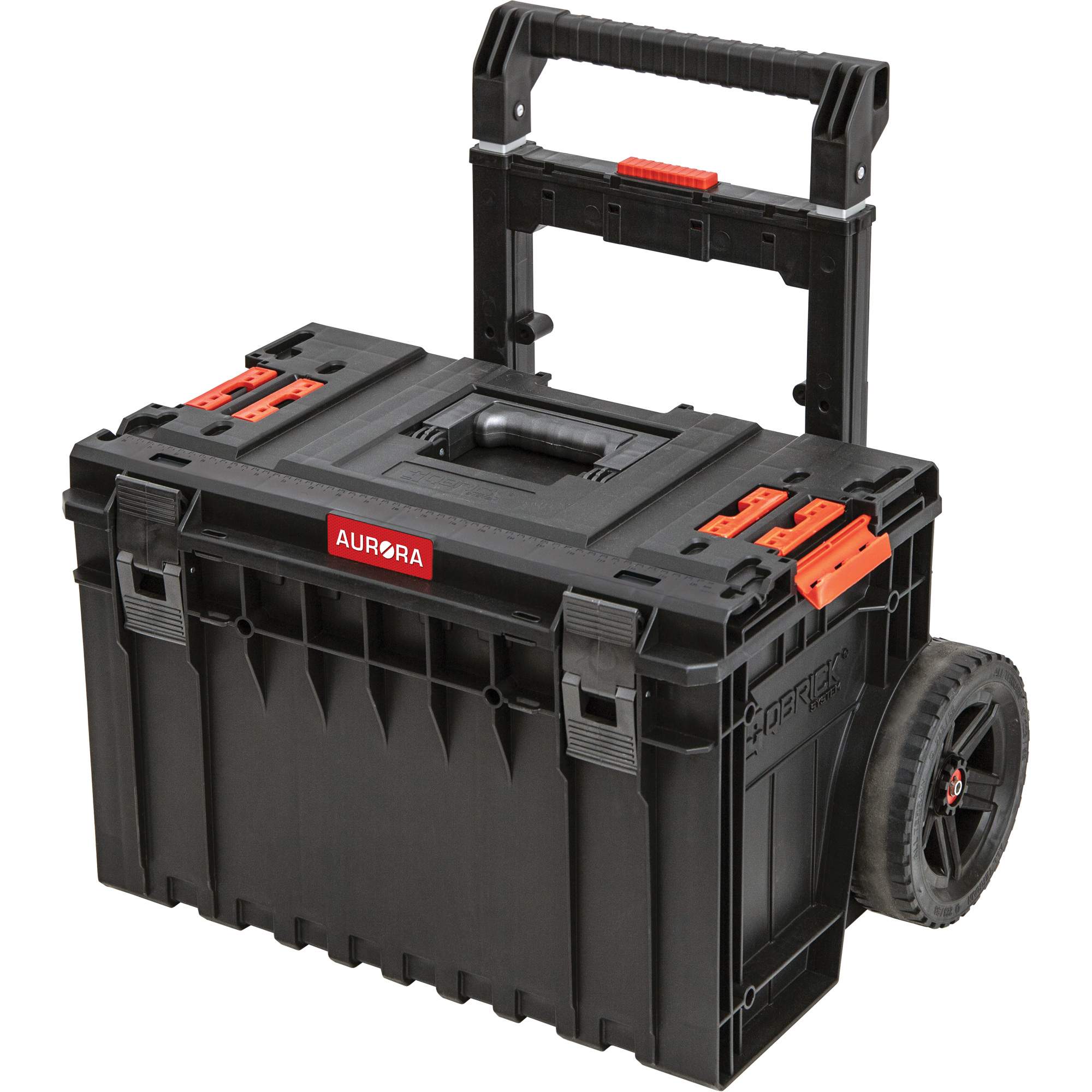 Base de boîte à outils roulante Arx, 25,2" x 19" x 26", Noire